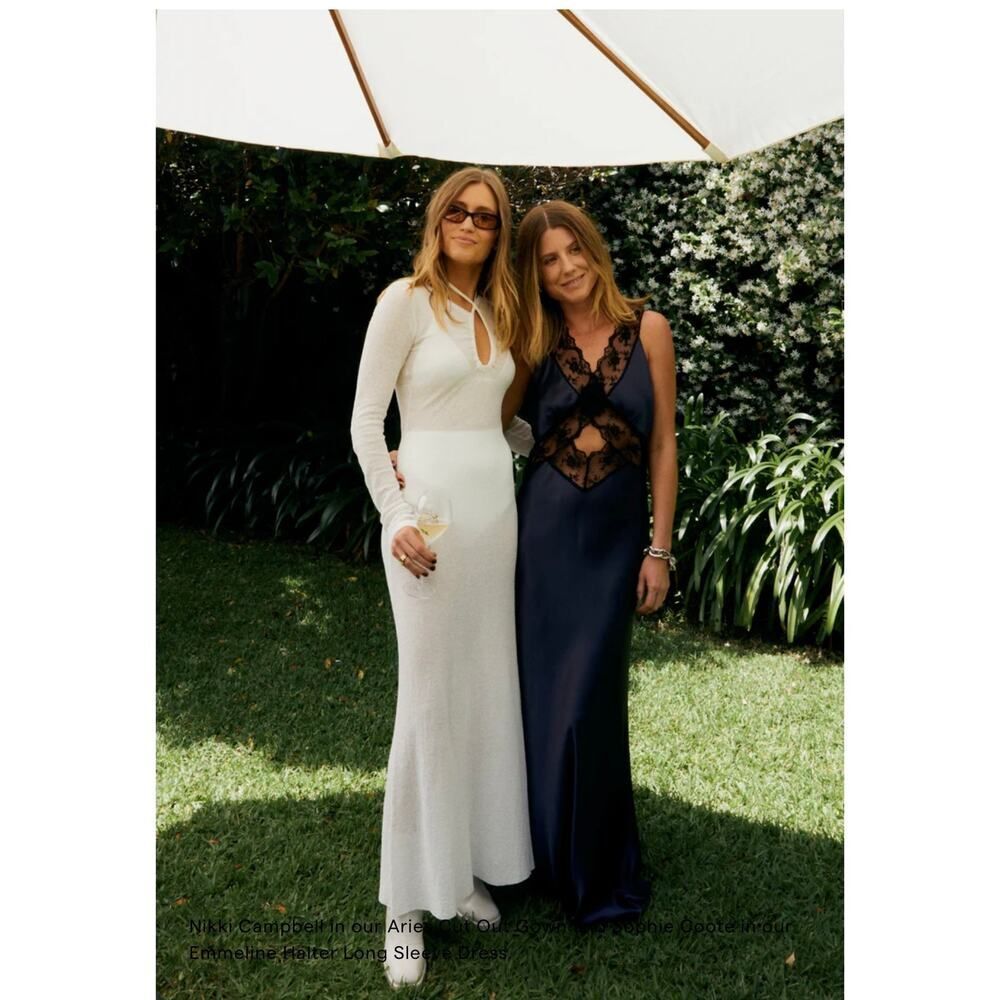 Sir. White Emmeline Maxi Dress In Ivory Us0 — image 5 of 8